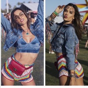 Wildfox Gigi Crochet Shorts RARE